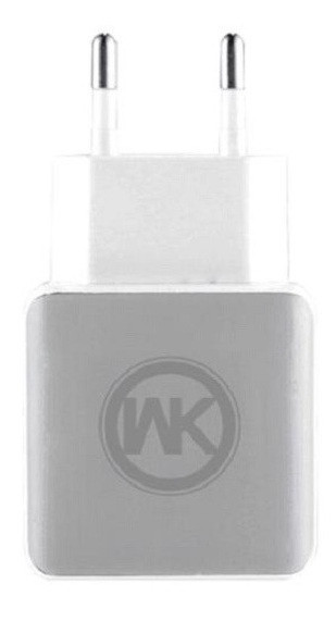 ЗУ мережеве евровілка Blanc WP-U11 2USB 2.1 A кабель microUSB White WK 340053 ЗУ мережеве евровілка Blanc WP-U11 2USB 2.1 A кабель microUSB White WK 340053