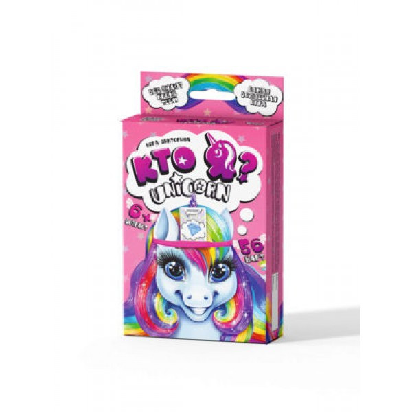 Гра настільна Danko Toys Хто Я? Unicorn ДТ-МН-14-54 Гра настільна Danko Toys Хто Я? Unicorn ДТ-МН-14-54