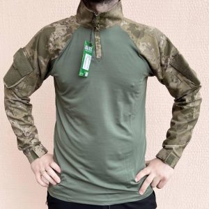 Сорочка чоловіча військова тактична з липучками Туреччина Ubaks Убакс 7295 XL 52 р хакі Сорочка чоловіча військова тактична з липучками Туреччина Ubaks Убакс 7295 XL 52 р хакі