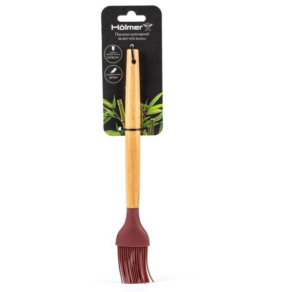 Пензлик кулінарний Holmer Bamboo BR-0827-WSG 27 см Пензлик кулінарний Holmer Bamboo BR-0827-WSG 27 см