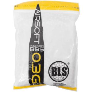 Кульки для страйкболу BLS BLS-WHITE-030-1 0.30 1 кг 3350 шт білі Кульки для страйкболу BLS BLS-WHITE-030-1 0.30 1 кг 3350 шт білі