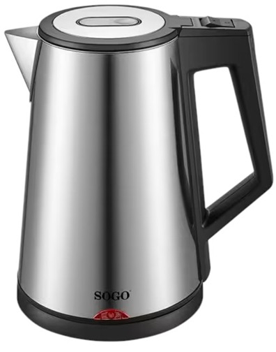 Електрочайник SOGO SS-7705-SS 1.7 л сріблястий