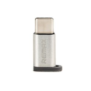 Перехідник Feliz RA-USB1 microUSB(F) to Type C(M) Silver Remax 340903 Перехідник Feliz RA-USB1 microUSB(F) to Type C(M) Silver Remax 340903