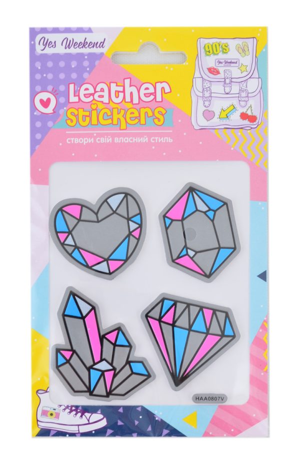 Набір наклейок YES Leather stikers Crystals 531630 Набір наклейок YES Leather stikers Crystals 531630