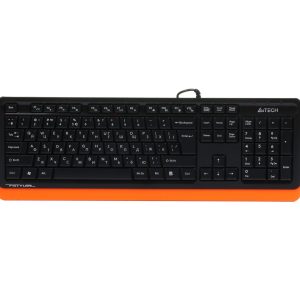 Клавіатура провідна комп'ютерна A4Tech Fstyler FKS10(Orange) помаранчева Клавіатура провідна комп'ютерна A4Tech Fstyler FKS10(Orange) помаранчева
