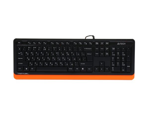 Клавіатура провідна комп'ютерна A4Tech Fstyler FKS10(Orange) помаранчева Клавіатура провідна комп'ютерна A4Tech Fstyler FKS10(Orange) помаранчева