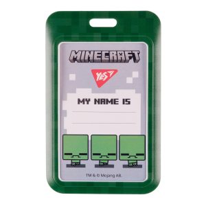 Бейдж вертикальний YES Minecraft 940322 11х7 см Бейдж вертикальний YES Minecraft 940322 11х7 см