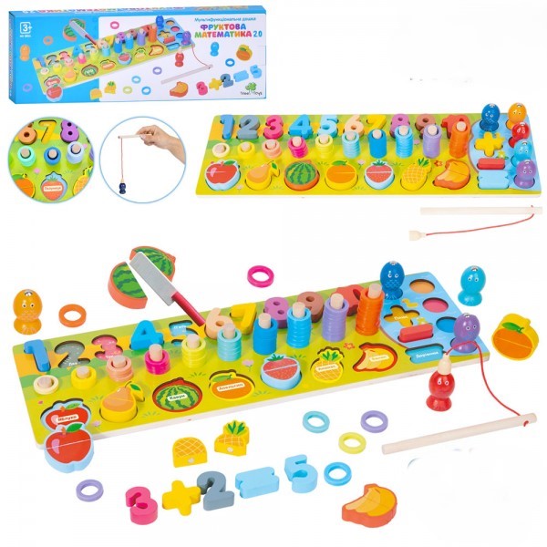 Дерев'яна іграшка Tree Toys Центр розвиваючий MD-0854 Дерев'яна іграшка Tree Toys Центр розвиваючий MD-0854