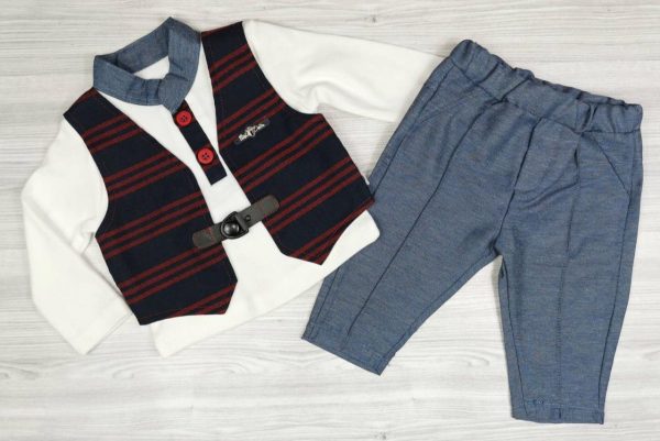 Ошатний костюм-двійка для хлопчика 4994 розмір 74 Ошатний костюм-двійка для хлопчика 4994 розмір 74
