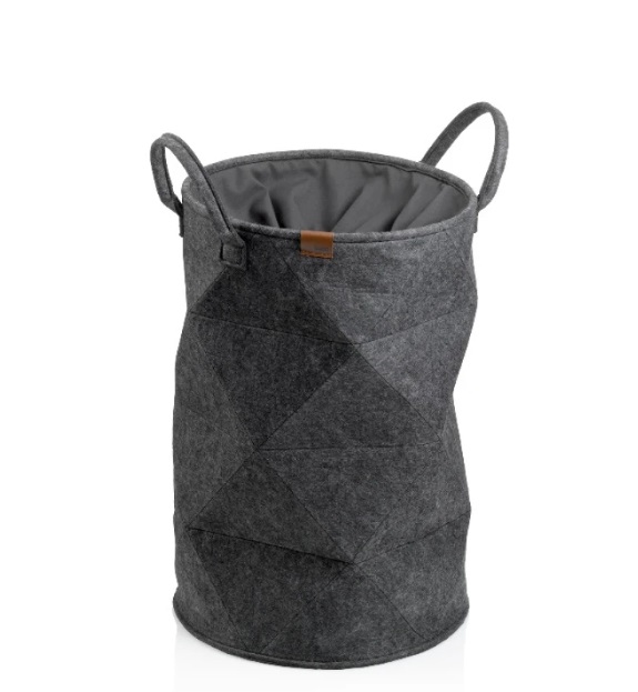Кошик для білизни Kela Fay 24491 50х33 см темно-сіра Кошик для білизни Kela Fay 24491 50х33 см темно-сіра