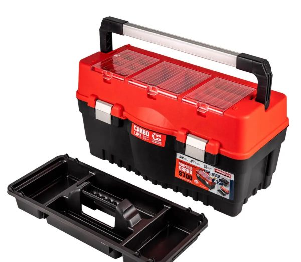 Ящик для інструментів Haisser Formula S700 Сarbo Alu red 90075 113434 595х289х328 мм Ящик для інструментів Haisser Formula S700 Сarbo Alu red 90075 113434 595х289х328 мм