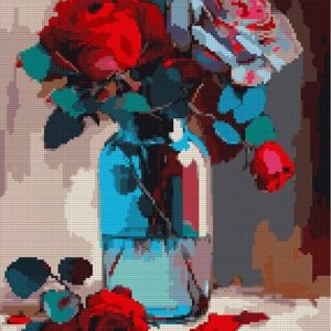 Алмазна мозаїка Santi Магічні троянди 954698 40х50 см Алмазна мозаїка Santi Магічні троянди 954698 40х50 см