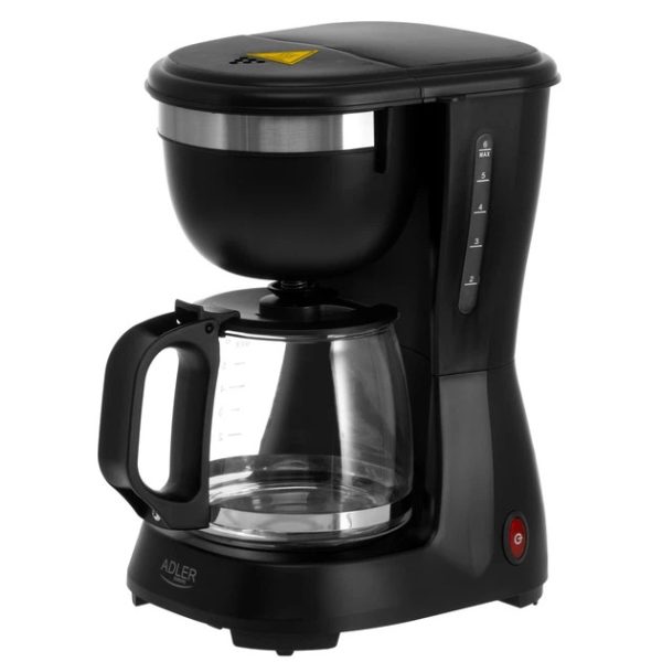 Кавоварка крапельна Adler AD 4381 black 600 Вт чорна