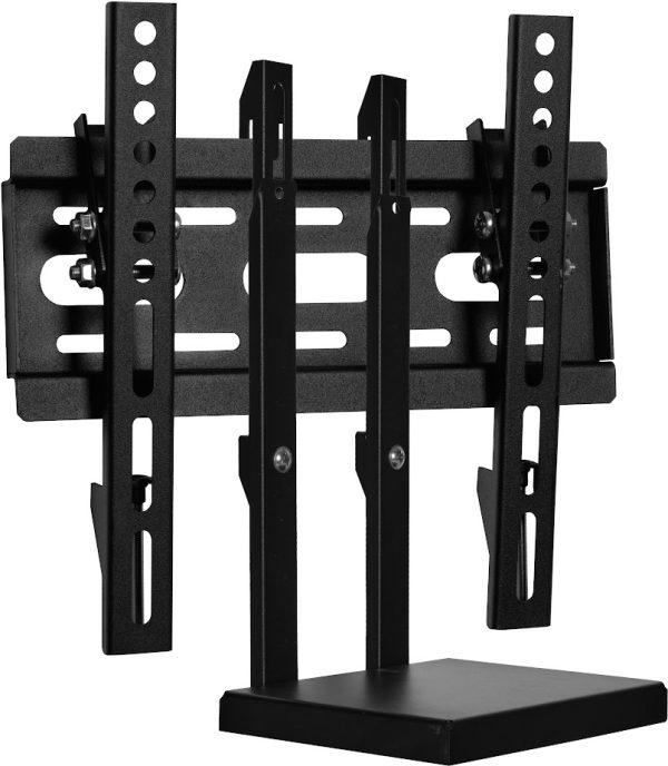 Комплект для встановлення ТВ з полицею для тюнера ElectricLight 13b60m-Black чорний Комплект для встановлення ТВ з полицею для тюнера ElectricLight 13b60m-Black чорний