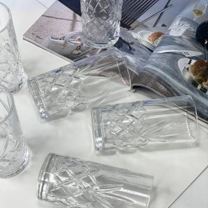 Набір високих склянок Olens Ананас 102-706 350 мл 6 шт