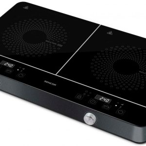 Плита настiльная електрична Sencor SСP-4201GY 3500 Вт чорна