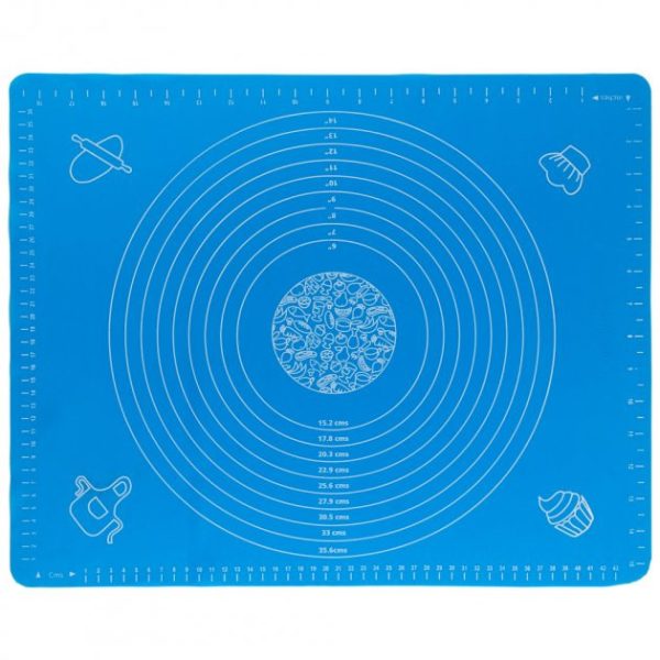 Килимок кондитерський силіконовий Frico FRU-082-Blue 59х39 см синій