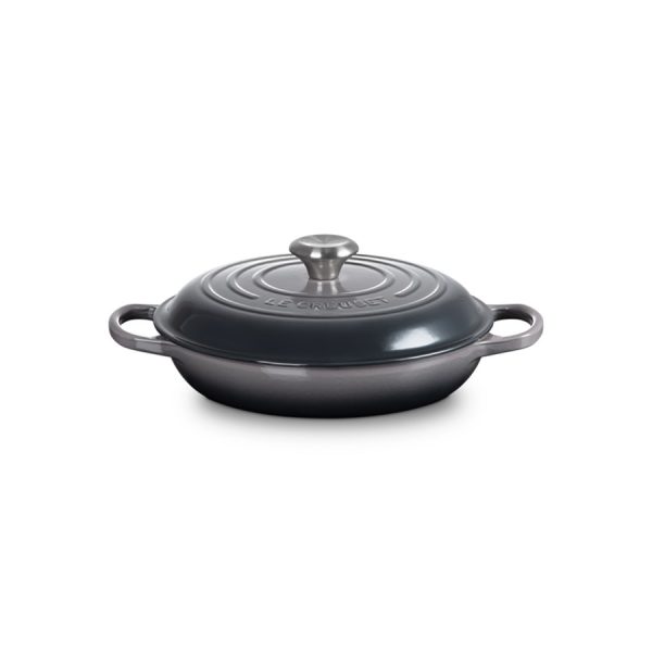 Кастрюля Le Creuset Modern Heritage Shallow Casserole 28 см Flint Кастрюля Le Creuset Modern Heritage Shallow Casserole 28 см Flint