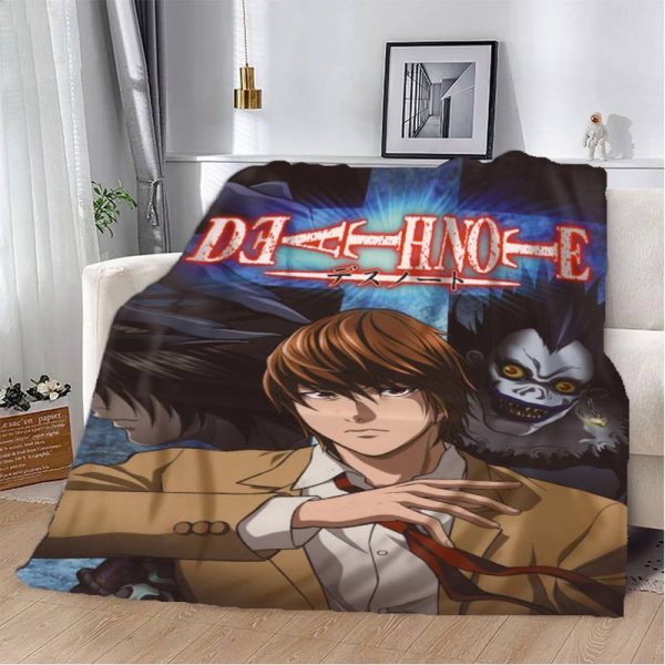 Плед 3D DEATH NOTE Зошит смерті 12303 160х200 см Плед 3D DEATH NOTE Зошит смерті 12303 160х200 см