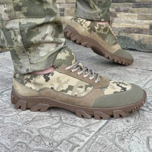 Кросівки чоловічі тактичні ЗСУ Піксель Kros Pixel 102132 6655 40 р 26,5 см хакі Кросівки чоловічі тактичні ЗСУ Піксель Kros Pixel 102132 6655 40 р 26,5 см хакі