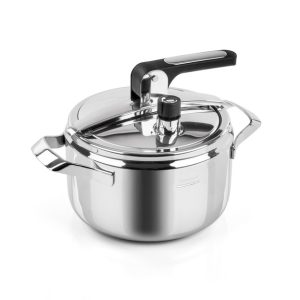 Каструля-скороварка Barazzoni My Pot 5400450050 5 л 22 см срiбляста Каструля-скороварка Barazzoni My Pot 5400450050 5 л 22 см срiбляста