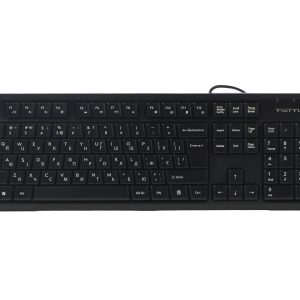 Клавіатура провідна комп'ютерна A4Tech FKS12(Black) чорна