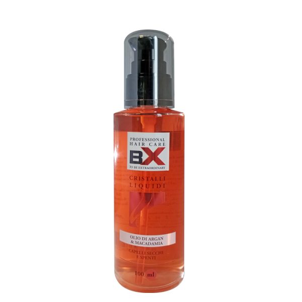 Рідкі кристали для сухого та тьмяного волосся BX Professional Cristalli Liquidi Olio di Argan Macadamia 8000903660419 100 мл Рідкі кристали для сухого та тьмяного волосся BX Professional Cristalli Liquidi Olio di Argan Macadamia 8000903660419 100 мл