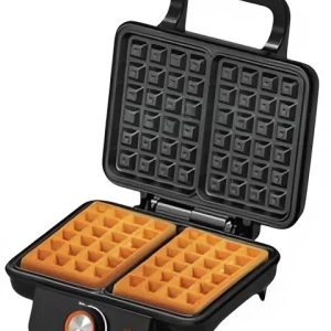 Вафельниця Ardesto SM-L100LWAFFLE 1200 Вт чорна Вафельниця Ardesto SM-L100LWAFFLE 1200 Вт чорна