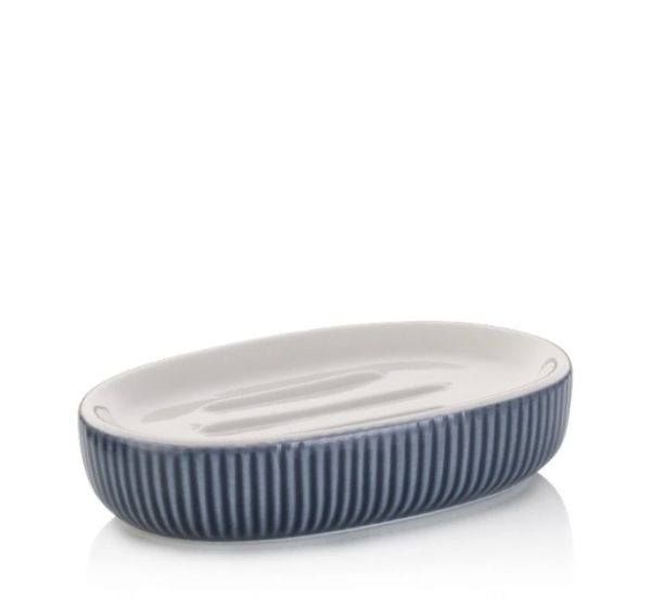 Мильниця Kela Ava 24424 13.5х8.5х3 см димчасто-синя Мильниця Kela Ava 24424 13.5х8.5х3 см димчасто-синя