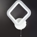 Бра LED 25847 Білий 8х22х34 см.