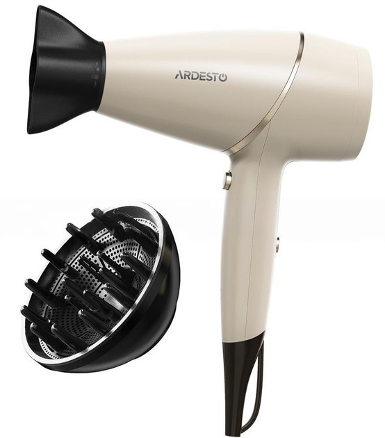 Фен Ardesto Pearl Cream HD-Y701PERL 2100 Вт кремовий Фен Ardesto Pearl Cream HD-Y701PERL 2100 Вт кремовий
