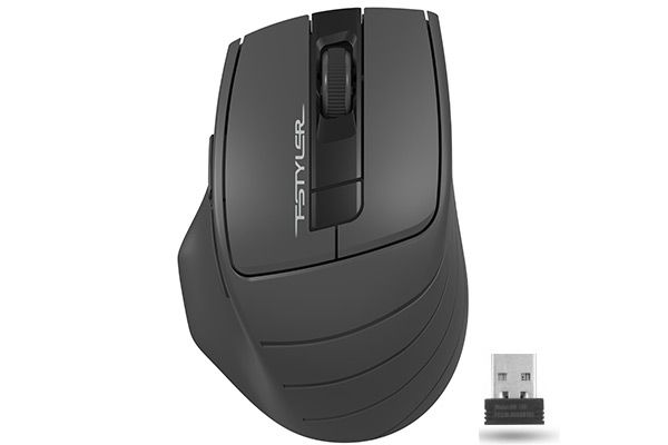 Миша комп'ютерна бездротова A4Tech Fstyler FG30 Wireless Grey сіра Миша комп'ютерна бездротова A4Tech Fstyler FG30 Wireless Grey сіра