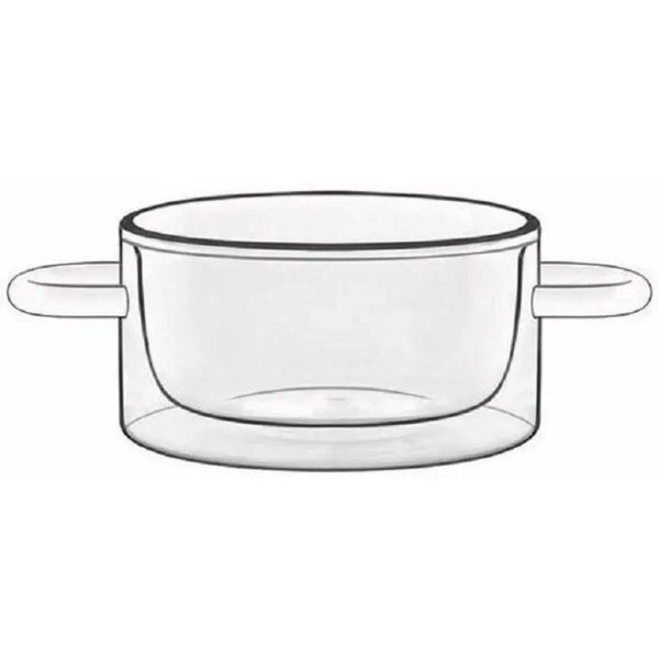 Каструля для запікання Luigi Bormioli Thermic Glass A-11638-G-3902-AA-01 270 мл Каструля для запікання Luigi Bormioli Thermic Glass A-11638-G-3902-AA-01 270 мл