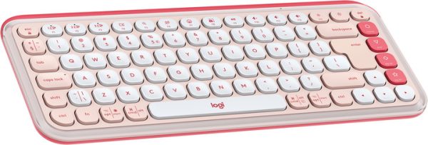 Клавіатура комп'ютерна бездротова Logitech POP Icon Keys Rose L920-013073 рожева Клавіатура комп'ютерна бездротова Logitech POP Icon Keys Rose L920-013073 рожева