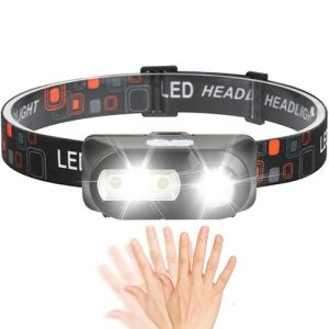 Ліхтар налобний BL-1804A COB XPE з датчиком руху, Ліхтар акумуляторний для риболовлі Ліхтар налобний BL-1804A COB XPE з датчиком руху, Ліхтар акумуляторний для риболовлі