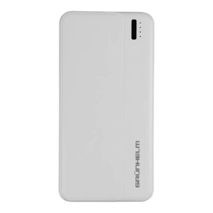 Повербанк Power bank Grunhelm GP-10W 10000 mAh білий Повербанк Power bank Grunhelm GP-10W 10000 mAh білий