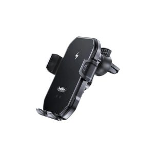 Автомобільний тримач для телефону з бездротовою зарядкою Remax Tinsm RM-C61-black Автомобільний тримач для телефону з бездротовою зарядкою Remax Tinsm RM-C61-black