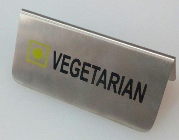 Табличка настільна Empire Vegetarian EM-1081 12 см Табличка настільна Empire Vegetarian EM-1081 12 см