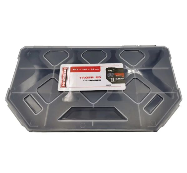 Органайзер для інструментів 10 відділень Haisser Tager 25 90078 122151 195х142х40 мм Органайзер для інструментів 10 відділень Haisser Tager 25 90078 122151 195х142х40 мм