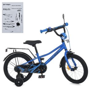 Велосипед дитячий Profi Prime MB-16012-1 16 дюймів синій Велосипед дитячий Profi Prime MB-16012-1 16 дюймів синій