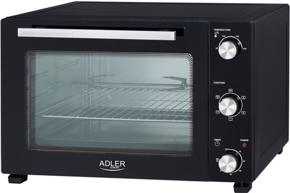 Електрична піч Adler AD 6026 48 л чорна Електрична піч Adler AD 6026 48 л чорна