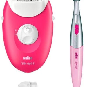 Епілятор Braun Silk Epil 3 SE-3-202 рожевий