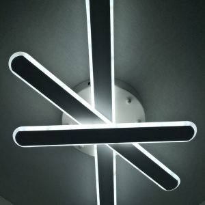 Люстра світлодіодна стельова LED світильник для квартири на стелю лед 25333 Білий 9х37х61 см. Люстра світлодіодна стельова LED світильник для квартири на стелю лед 25333 Білий 9х37х61 см.