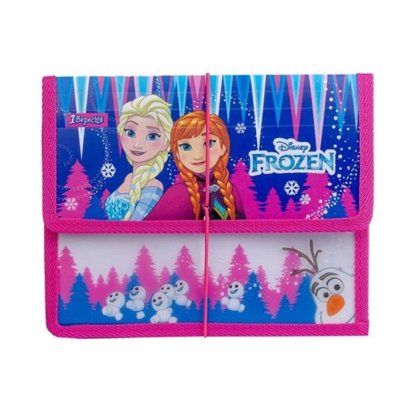 Папка для зошит В5 1 Вересня Frozen 491848 5х20х24 см Папка для зошит В5 1 Вересня Frozen 491848 5х20х24 см