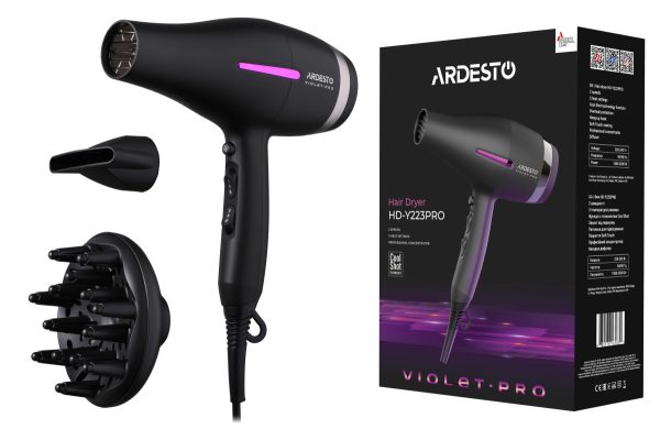 Фен Ardesto HD-Y223PRO 2200 Вт Фен Ardesto HD-Y223PRO 2200 Вт