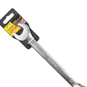 Ключ комбінований з підвіскою Сталь Satin 48445 106845 20 мм сірий