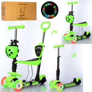 Самокат I-Trike 5в1 Maxi JR3-026-C-GR зелений Самокат I-Trike 5в1 Maxi JR3-026-C-GR зелений