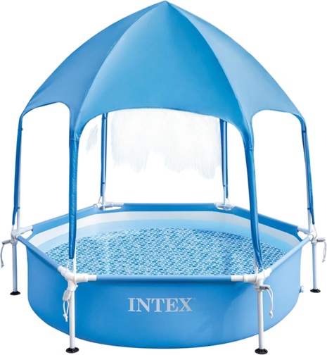Басейн каркасний з навісом Intex 28209 188х38 см Басейн каркасний з навісом Intex 28209 188х38 см