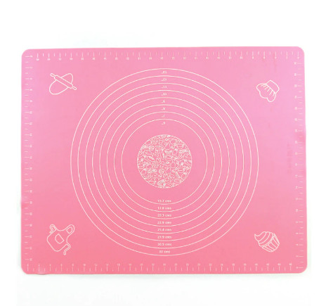 Килимок кондитерський силіконовий Frico FRU-082-Pink 59х39 см рожевий Килимок кондитерський силіконовий Frico FRU-082-Pink 59х39 см рожевий