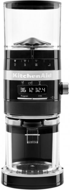 Кавомолка KitchenAid Artisan 5KСG8433EOB 150 Вт чорна Кавомолка KitchenAid Artisan 5KСG8433EOB 150 Вт чорна